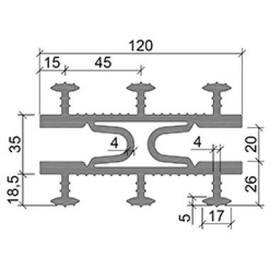 Гидрошпонка ТАРАКАН - 120