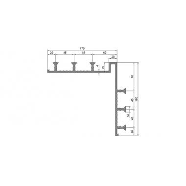 Гидрошпонка ДО-УГЛ-170/20-6/25