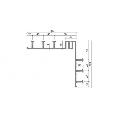 Гидрошпонка ДО-УГЛ-180/40-6/30