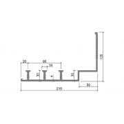 Гидрошпонка ДОС-УГЛ-210/50-3/30
