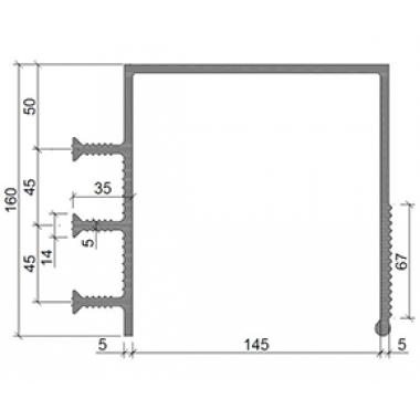 Гидрошпонка ДЗС-160/150-3/35