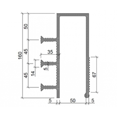Гидрошпонка ДЗС-160/50-3/35