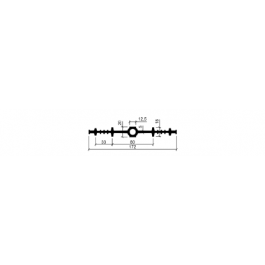 Гидрошпонка ДВ-170/12 (резина)