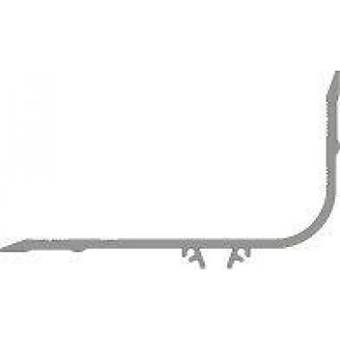 Декоративный алюминиевый профиль "Аквастоп" ПСА-110 УГЛ 